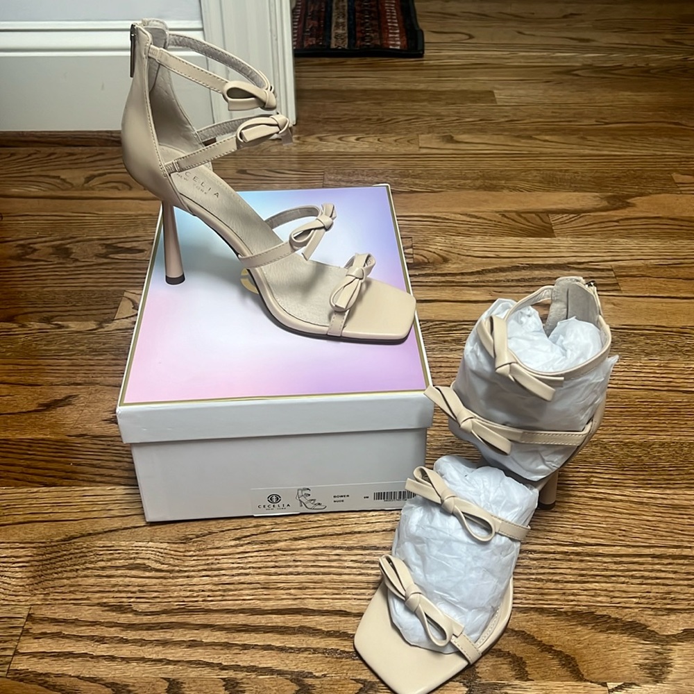 Cecelia New York Bower Nude Heel